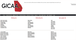 Desktop Screenshot of gicaasportsreport.com